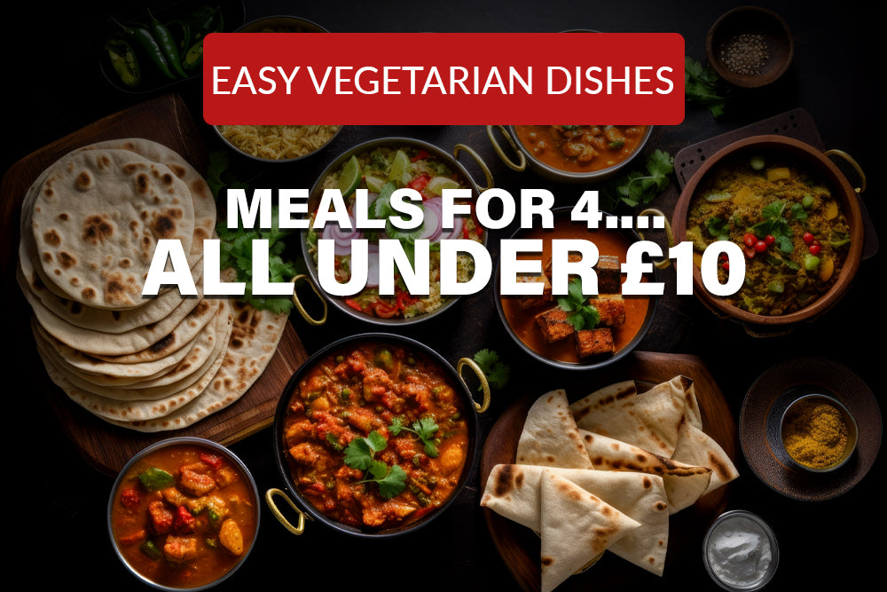 Cooking Inspiration Under £10 - Vegetarian Edition
