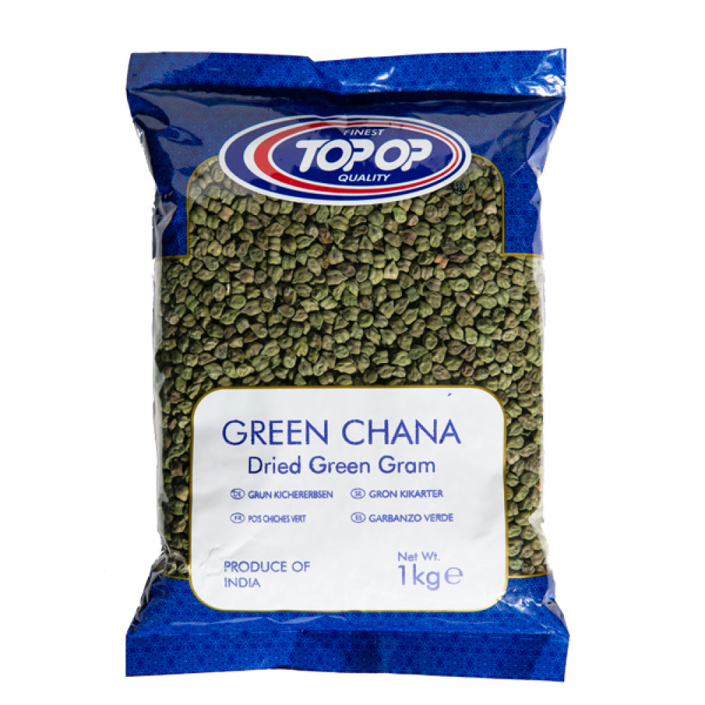 Top Op Green Chana (Dried Green Gram) 1kg @SaveCo Online Ltd
