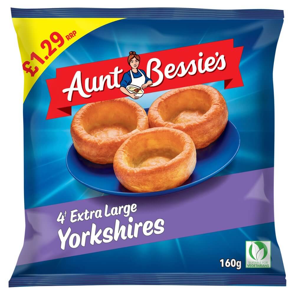 Aunt Bessie's 4 Extra Large Yorkshires @SaveCo Online Ltd