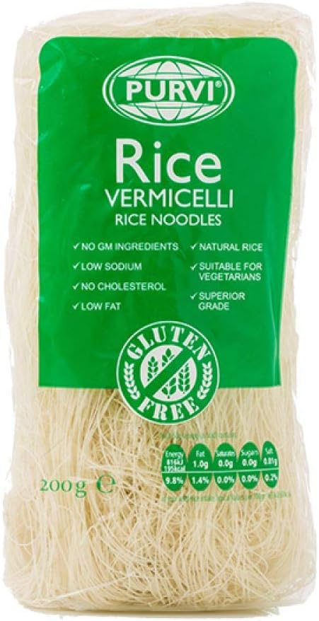 Purvi Rice Vermicelli White 200g @SaveCo Online Ltd