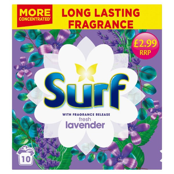 Surf Fresh Lavender Powder 10W 500g @SaveCo Online Ltd
