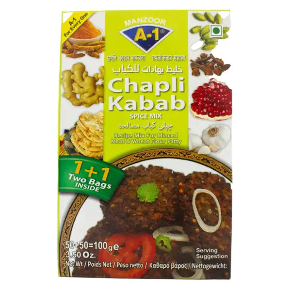 A-1 Chapli Kabab Spice Mix 100g @SaveCo Online Ltd