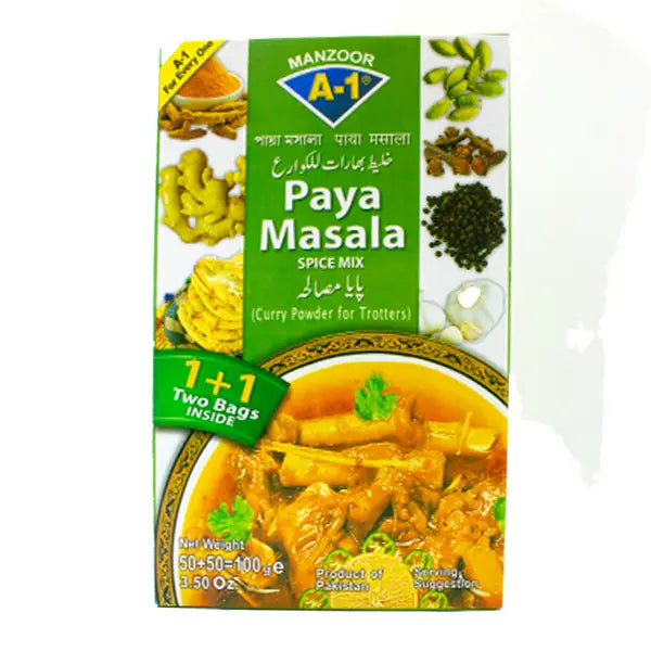 A-1 Paya Masala Spice Mix 100g @SaveCo Online Ltd