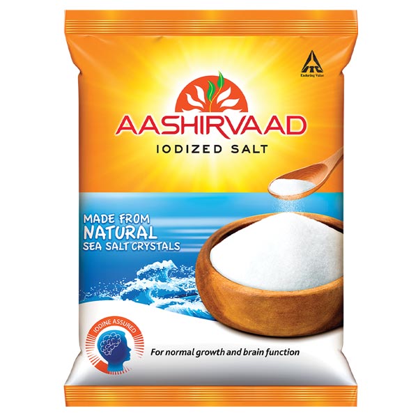 Aashirvaad Iodised Salt 1kg @SaveCo Online Ltd