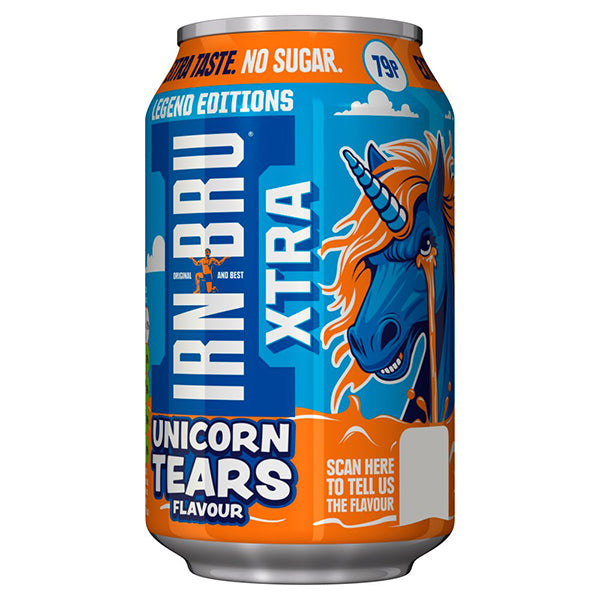 Irn Bru Xtra Unicorn Tears Flavour 330ml @SaveCo Online Ltd