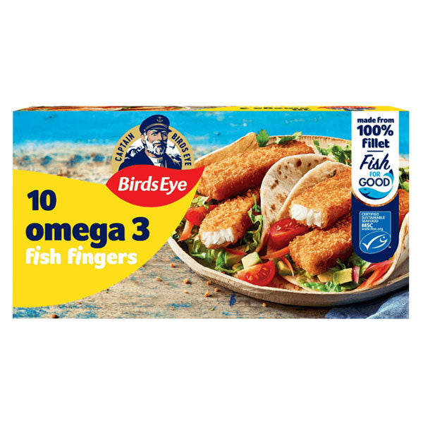 Birds Eye 10 Omega 3 Fish Fingers @SaveCo Online Ltd