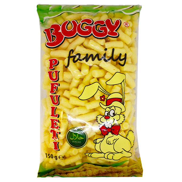 Buggy Corn Puffs Salted 150g @SaveCo Online Ltd