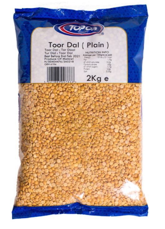 Top Op Toor Dal Plain 2kg @SaveCo Online Ltd