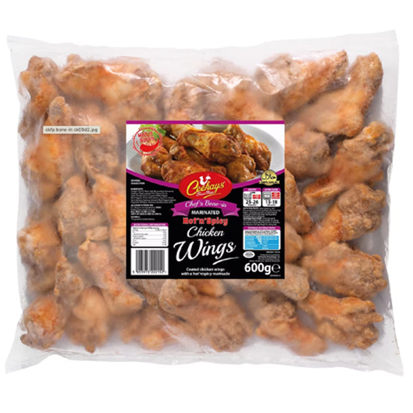 Ceekays Marinated Hot & Spicy Chicken Wings 600g @SaveCo Online Ltd
