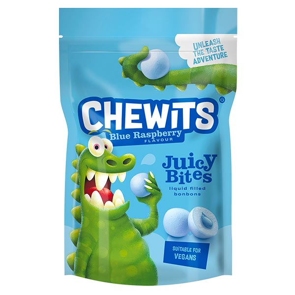 Chewits Blue Raspberry Juicy Bites 115g @SaveCo Online Ltd