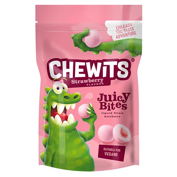 Chewits Strawberry Juicy Bites - 115gChewits Blue Raspberry Juicy Bites 115g @SaveCo Online Ltd