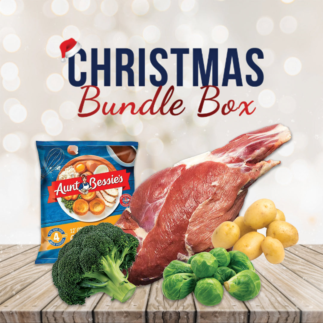 Christmas Bundle Box For 5 - HMC Halal Whole Lamb Leg