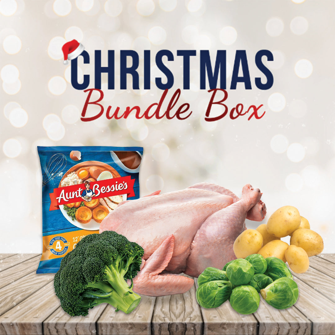 Christmas Bundle Box For 5 - HMC Halal Whole Large Chicken @SaveCo Online Ltd