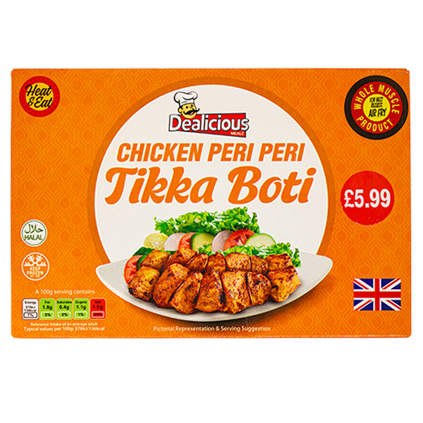Dealicious Mealz Chicken Peri Peri Tikka Boti @SaveCo Online Ltd