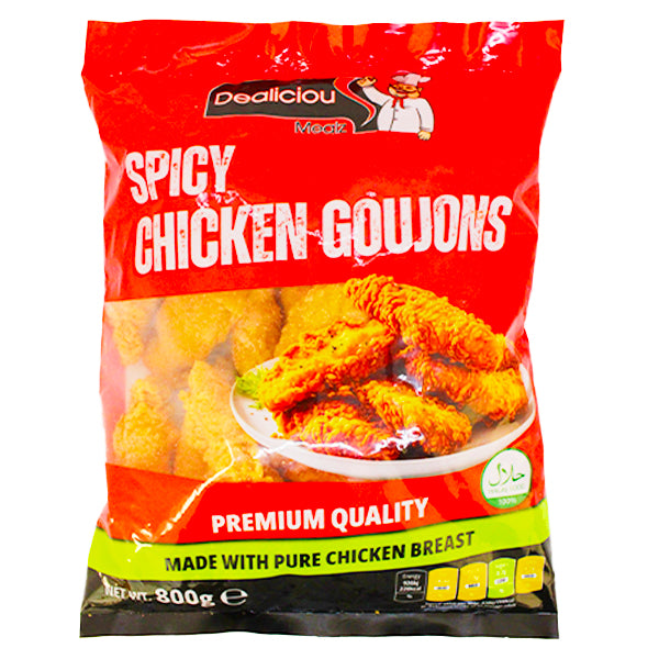 Dealicious Mealz Spicy Chicken Goujons 800g @SaveCo Online Ltd