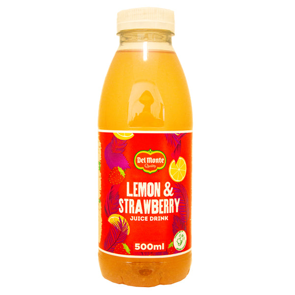Del Monte Lemon & Strawberry 500ml @SaveCo Online Ltd