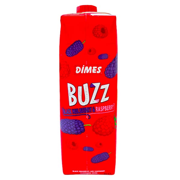 Dimes Buzz Black Mulberry & Raspberry Flavoured Drink 1L   @SaveCo Online Ltd