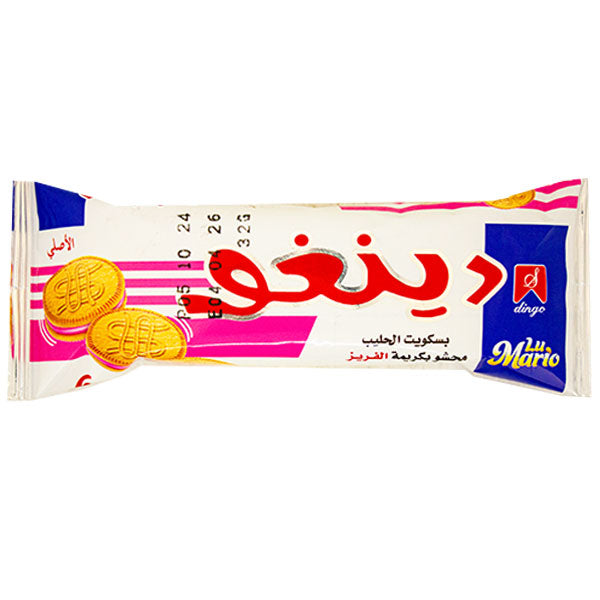 Dingo Biscuits With Strawberry Cream 32g @SaveCo Online Ltd
