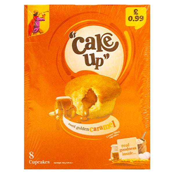 EBM Cake Up Caramel Cupcakes 8pk @SaveCo Online Ltd