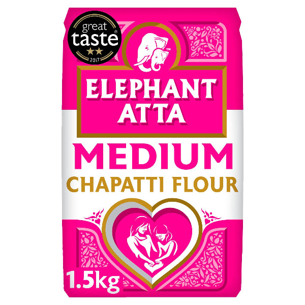 ELPHANT ATTA MEDIUM 1.5KG @SaveCo Online Ltd