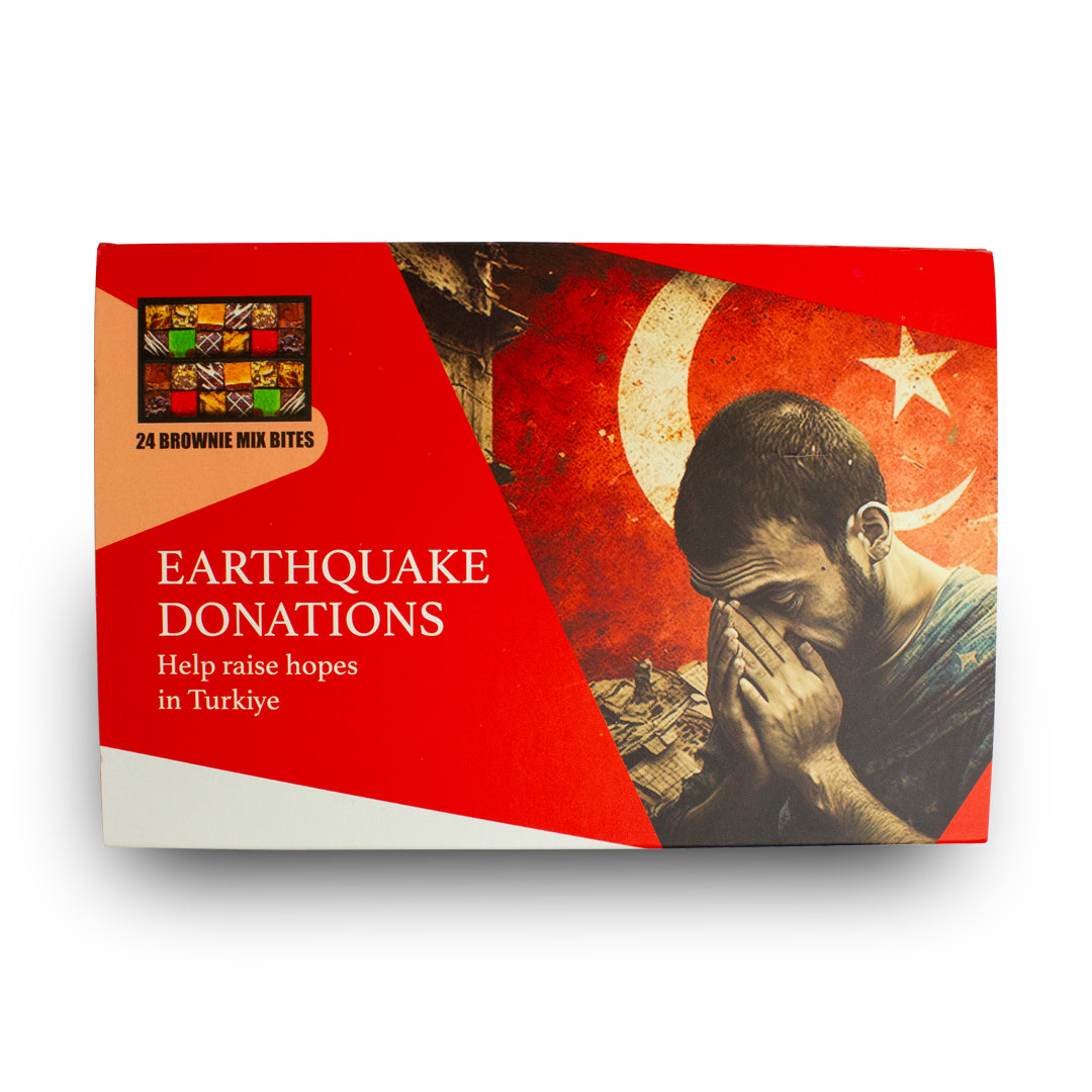 24 Brownie Mix Bites Earthquake Donations (Turkyie) @SaveCo Online Ltd