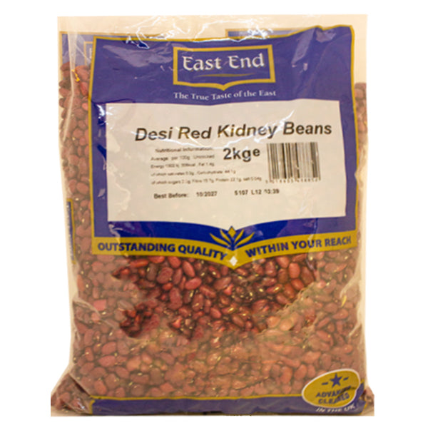 East End Desi Red Kidney Beans 2kg @SaveCo Online Ltd
