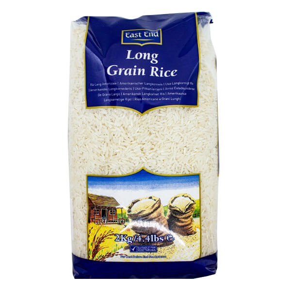 East End Long Grain Patna Rice 2kg @SaveCo Online Ltd