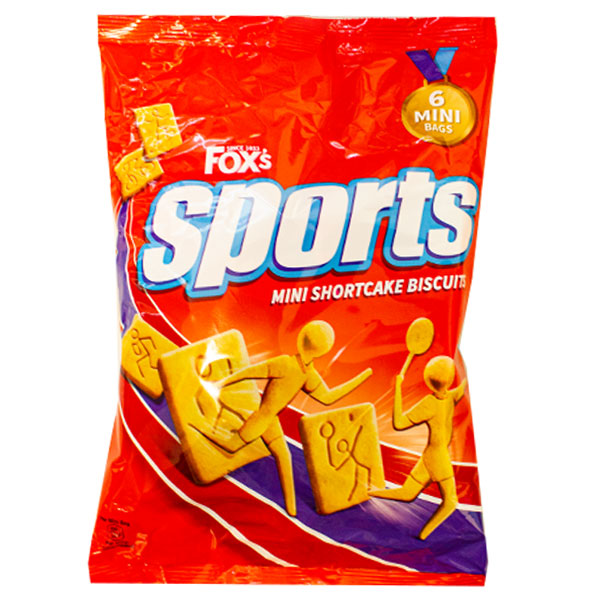 Fox's Sports Mini Shortcake Biscuits 6pk @SaveCo Online Ltd