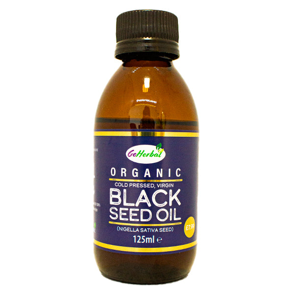 Go Herbal Organic Black Seed Oil 125ml @SaveCo Online Ltd