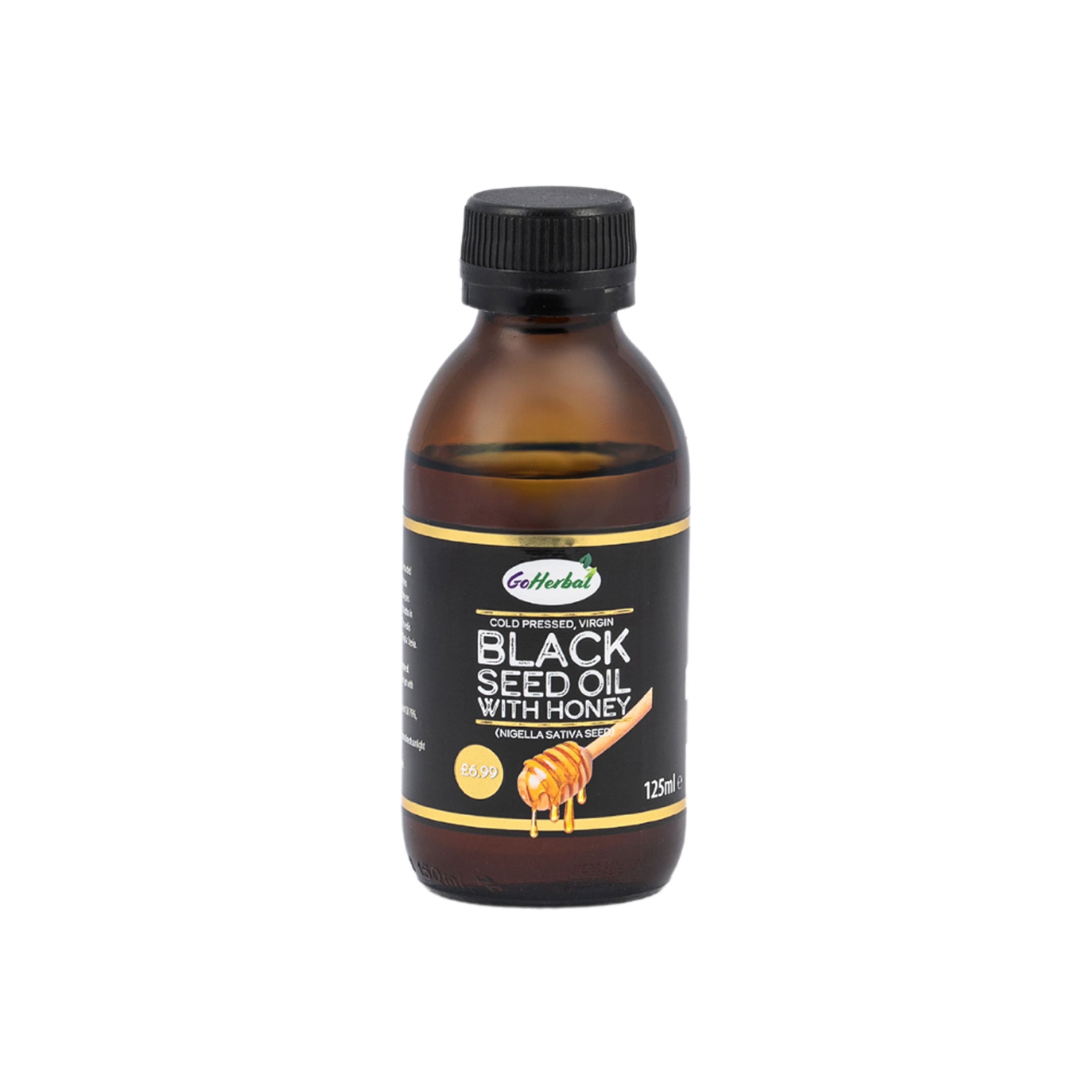 Go Herbal Black seed oil with honey 125ml @SaveCo Online Ltd