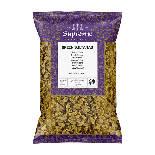 Supreme Green Sultanas 700g @SaveCo Online Ltd