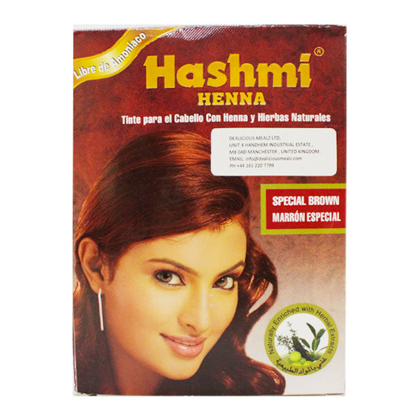 Hashmi Henna Hair Dye Special Brown 6pk @SaveCo Online Ltd