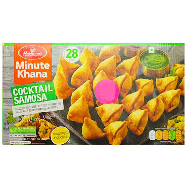 Haldiram's Cocktail Samosa 650g @ SaveCo Online Ltd