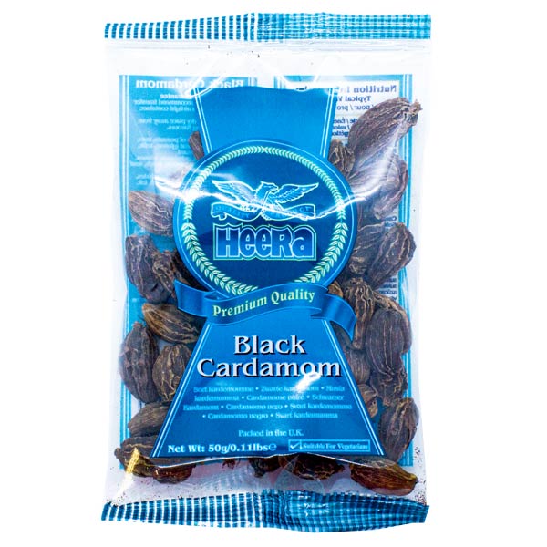 Heera Black Cardamom 50g @SaveCo Online Ltd