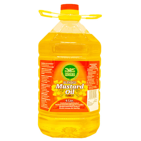 Heera Blended Mustard Oil (edible) 4L @SaveCo Online Ltd