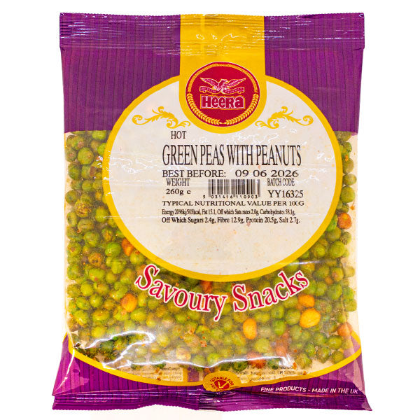 Heera Green Pea With Peanuts 260g
@SaveCo Online Ltd