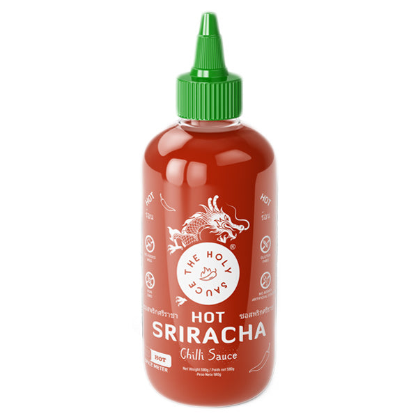 The Holy Sauce Hot Sriracha Chilli Sauce 580g @SaveCo Online Ltd