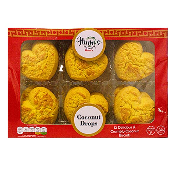 Humis 12 Coconut Drops Biscuits @SaveCo Online Ltd