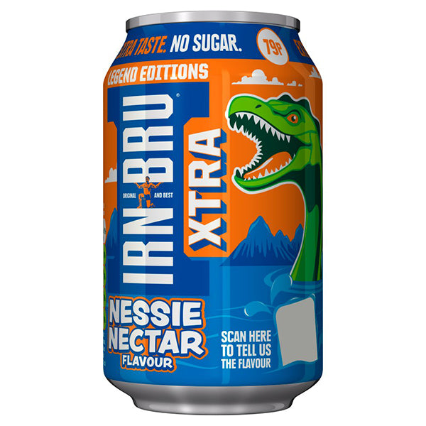 Irn Bru Xtra Nessie Nectar Flavour 330ml @SaveCo Online Ltd