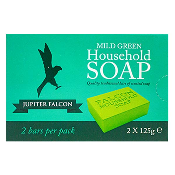 Mild Green Household Soap 2 x 125g @SaveCo Online Ltd
