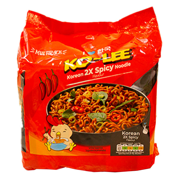 Ko-Lee Korean 2X Spicy Noodle 4pk @SaveCo Online Ltd