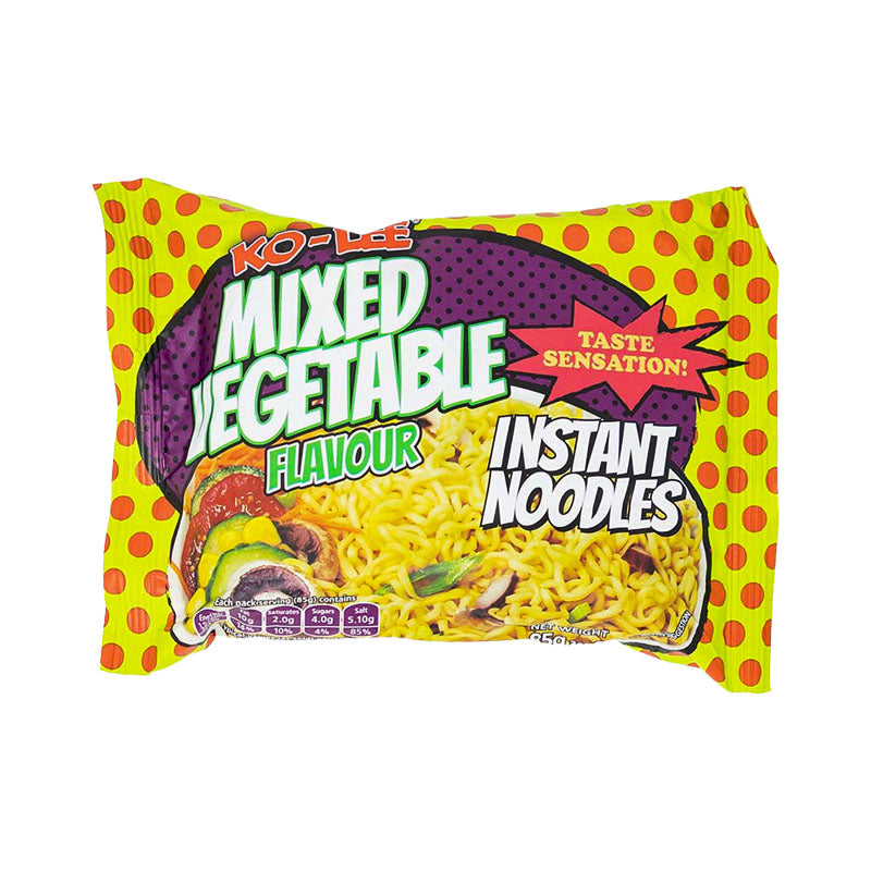 Ko-Lee Instant Noodles Mixed Vegetables MULTI-BUY OFFER 8 for £1 @SaveCo Online Ltd