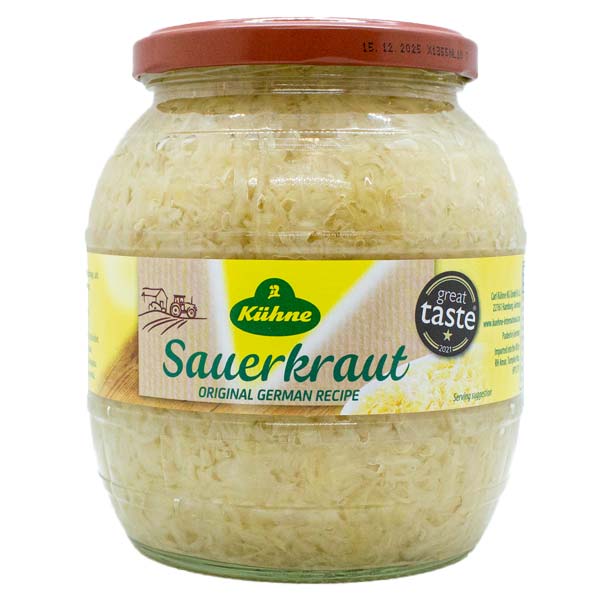 Kuhne Sauerkraut Grated Cabbage 810g @SaveCo Online Ltd