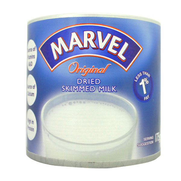 Marvel Original Dried Skimmed Milk 175g @SaveCo Online Ltd