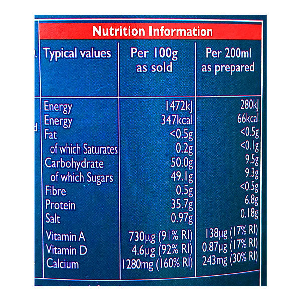 Marvel Original Dried Skimmed Milk 175g @SaveCo Online Ltd