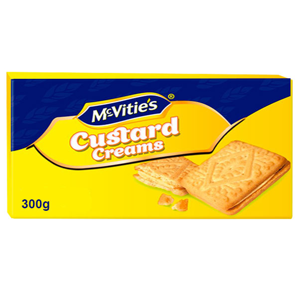 McVitie's Biscuits Custard Creams 300g @SaveCo Online Ltd