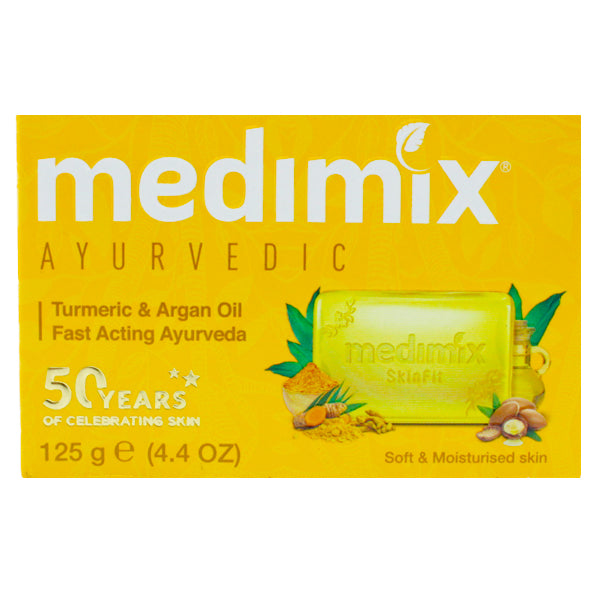 Medimix Turmeric & Argan Oil Soap 125g @SaveCo Online Ltd
