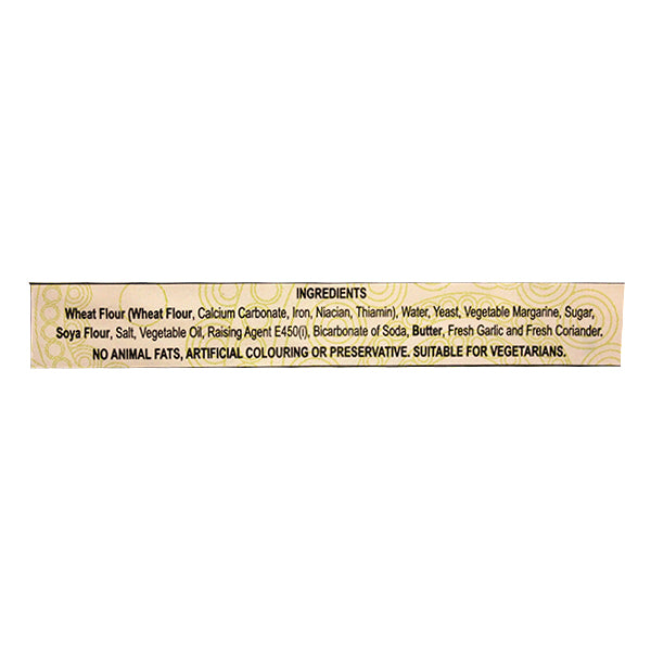Mubarak Garlic & Coriander Paratha Naan 2pk @SaveCo Online Ltd
