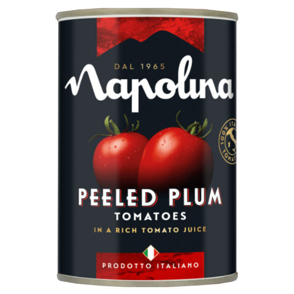 Napolina Peeled Plum Tomato 400g @SaveCo Online Ltd