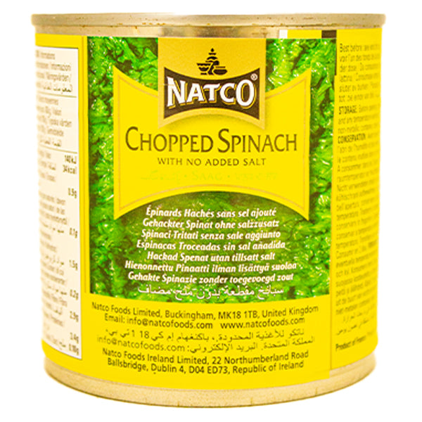 Natco Chopped Spinach 395g @SaveCo Online Ltd